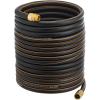 imageGiraffe 100FT Reusable Connector Garden Hose with Stainless Steel Garden Hose Reel Heavy Duty WallFloor Mounted Metal Water Hose Reel
