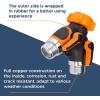 imageGiraffe 100ft 58 Graden Hose with Heavy Duty Metal Hose Reel Box and Splitter Bundle