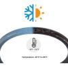 imageGiraffe 100ft 58quot Garden Hose with Stainless Steel Garden Hose Reel Bundle Heavy Duty