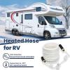 imageGiraffe Tools 50FT Heated Water Hose for Camper with GFCI 58Inches Lead and BPA Free Heated Garden Hose withstand Down to 2050FT with GFCI