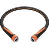imageGiraffe Tools Garden Hose 100ft x 58quot Water Hose Heavy Duty Flexible Lightweight Hybrid Hose with Swivel Handle Male to Female Fittings Burst 600 PSI58 Inch Black