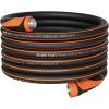 imageGiraffe Tools Garden Hose 100ft x 58quot Water Hose Heavy Duty Flexible Lightweight Hybrid Hose with Swivel Handle Male to Female Fittings Burst 600 PSI58 Inch Black