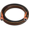 imageGiraffe Tools Garden Hose 100ft x 58quot Water Hose Heavy Duty Flexible Lightweight Hybrid Hose with Swivel Handle Male to Female Fittings Burst 600 PSI58 Inch Black