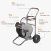 imageGiraffe Tools Garden Hose Reel Cart with Wheels Heavy Duty Water Hose Cart with Hose Guide Water Hose Reel with Wheels for Outside Garden ampamp Yard