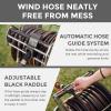 imageGiraffe Tools Garden Hose Reel Cart with Wheels Heavy Duty Water Hose Cart with Hose Guide Water Hose Reel with Wheels for Outside Garden ampamp Yard