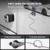 imageGiraffe Tools Grandfalls Pressure Washer G20 Pro 2500 PSI 22 GPM 180 Wall Mounted Power Washer AutoRetract with 65FT Hose Reel 5 Nozzles for FloorCarsFencesPatios Dark SilverLight Silver
