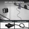 imageGiraffe Tools Grandfalls Pressure Washer G20B Pro 2500 PSI 22 GPM Wall Mounted Power Washer with 65FT Hose Reel Black Pressure Hoses 4 Nozzles for FloorCarsFencesPatios Dark SilverDark Silver
