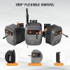 imageGiraffe Tools Grandfalls Pressure Washer G20B Pro 2500 PSI 22 GPM Wall Mounted Power Washer with 65FT Hose Reel Black Pressure Hoses 4 Nozzles for FloorCarsFencesPatios Dark SilverDark Silver