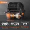 imageGiraffe Tools Grandfalls Pressure Washer G30B Max 2900 PSI 22 GPM Electric Wall Mounted Pressure Washer with 100ft Black Pressure Hoses Foam Cannon 4Nozzles for CarDriveways Dark SilverDark Silver