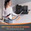 imageGiraffe Tools Grandstorm Retractable Vacuum Cleaner with 30 FT 1 FT Hose Wall Mounted Wet Dry Vacuum Cleaner with 6 Nozzles for Car Detailing Normal Version Grey No Remote Control FuntionNo Remote Control