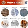 imageGiraffe Tools Heat Cable Heat Cables for Roofs and Gutters Easy Heat Water Pipe Heat Cable Pipe Freeze Protection Down to 40 Black 30FT with GFCI50FT