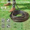 imageGiraffe Tools Hybrid Garden Hose 58 in x 100 ft Lightweight Durable Water Hose with Sleeves Nokink Leakproof Heavy Duty Gardening Hose with Male to Female Fittings