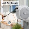 imageGiraffe Tools Leader Hose 6ft x 58quotShort Water Hose Heavy Duty for Hose ReelDouble Female Fittings and AW4012QS 130FT Retractable Garden Hose Reel with detachable Leader