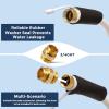 imageGiraffe Tools Pipe Heat Cable 30ft Heat Cable Pipes and 50FT Heated Water Hose for RV Drinking