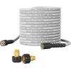 imageGiraffe Tools Pressure Washer Hose 100FT X 14quot 3200 PSI Pressure Washing Hose Kink Resistant Heavy Duty Power Washer Hose M22 to 38quot Quick Connect Couplers for Replacement 7 Accessories2 Quick Connectors
