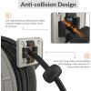 imageGiraffe Tools Pressure Washer Hose Reel 14quot x 65 ft Retractable Pressure Washer Reel Heavy Duty Steel Power Reel WallCeilingFloor Mounted 3200PSI 2  M2215mm Connectors