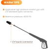 imageGiraffe Tools Pressure Washer Tips Turbo Nozzle 14quot Quick Connect 360 Rotating Spray Turbo easy for Cleaning Brick Concrete and Vinyl Surfaces