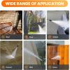 imageGiraffe Tools Pressure Washer Tips Turbo Nozzle 14quot Quick Connect 360 Rotating Spray Turbo easy for Cleaning Brick Concrete and Vinyl Surfaces