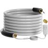 imageGiraffe Tools 50FT Heated Water Hose for RV with GFCI 58quot ID Lead and BPA Free Heated Drinking Hose for Camper withstand Down to 40 533 Watts50FT Heated Hose with GFCI