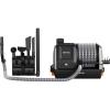 imageGiraffe Tools Grandstorm Retractable Vacuum Cleaner with 30 FT 1 FT Hose Wall Mounted Wet Dry Vacuum Cleaner with 6 Nozzles for Car Detailing Normal Version Grey No Remote Control FuntionCar Control