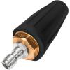 imageGiraffe Tools Pressure Washer Tips Turbo Nozzle 14quot Quick Connect 360 Rotating Spray Turbo easy for Cleaning Brick Concrete and Vinyl Surfaces