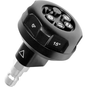 imageGiraffe Tools Adjustable 6in1 Quick Changeover Power Washer Nozzle 14quot Quick Connect 4000 PSI