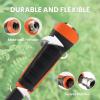 imageGiraffe Tools 100FT Garden Hose 58 Set with 10Pattern Spray Nozzle Quick Connects ampamp Ground Spinkler for Garden Greenhouse Flower Bed Garden Water Hose100FT Kit2