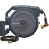 imageGiraffe Tools AW30 12MB Garden Hose Reel 12quot x 100 ft PRO Metal Bracket and AW40 58quot x 90 ft Garden Hose Reel