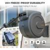 imageGiraffe Tools AW30 AW25 Retractable Garden Hose Reel Cover UV Resistant Waterproof and AntiFading Cover for Water Hose ReelHose Reel