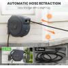 imageGiraffe Tools AW30 AW25 Retractable Garden Hose Reel Cover UV Resistant Waterproof and AntiFading Cover for Water Hose ReelHose Reel