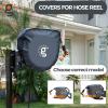 imageGiraffe Tools AW30 AW25 Retractable Garden Hose Reel Cover UV Resistant Waterproof and AntiFading Cover for Water Hose ReelHose Reel Cover