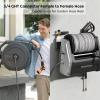 imageGiraffe Tools Garden Hose 100ft x 58quot Custom Length Heavy Duty No Kink Flexible Rubber Garden Hose Leakproof Water Hose with Male to Female Fittings 600 Burst PSI12FT Female to Female