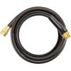imageGiraffe Tools Leader Hose 2ft x 58quot Short Water Hose Heavy Duty for Hose Reel Lightweight Flexible with Female Female FittingsBlack