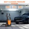 imageGiraffe Tools Pressure Washer Max 2400 PSI 23 GPM Electric Power Washer with 4 QuickConnect Nozzles Foam Cannon for CarsPatiosDrivewaysFences20FT