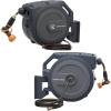 imageGiraffe Tools AW25 12MB Retractable Garden Hose Reel PRO Metal Bracket and AW4058 Hose Reel 58quot x 90 ft