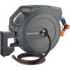 imageGiraffe Tools AW5058 Retractable Garden Hose Reel 58quot x 1155 ft Heavy Duty Wall Mounted Water Hose Reel Automatic Rewind 180 Deg Swivel Bracket Slow Retraction 115ft Dark Grey58 90FT METAL BRACKET