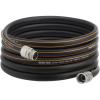 imageGiraffe Tools Garden Hose 100ft x 58quot Custom Length Heavy Duty No Kink Flexible Rubber Garden Hose Leakproof Water Hose with Male to Female Fittings 600 Burst PSI25FT