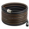imageGiraffe Tools Garden Hose 100ft x 58quot Custom Length Heavy Duty No Kink Flexible Rubber Garden Hose Leakproof Water Hose with Male to Female Fittings 600 Burst PSI50FT