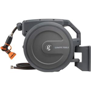 imageGiraffe Tools AW30 AW25 Retractable Garden Hose Reel Cover UV Resistant Waterproof and AntiFading Cover for Water Hose ReelHose Reel