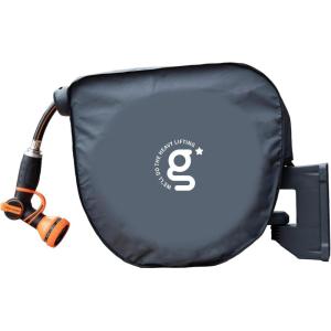 imageGiraffe Tools AW30 AW25 Retractable Garden Hose Reel Cover UV Resistant Waterproof and AntiFading Cover for Water Hose ReelHose Reel Cover