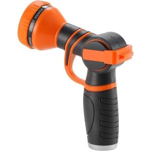 imageGiraffe Tools Garden Hose Nozzle 9 Adjustable Spray Modes Water Gun for Garden Hose Reel Car Washing Watering Dog Washing PRO Model