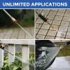 imageGiraffe Tools Grandfalls Pressure Washer G20B Wall Mount Pressure Washer with 180 Rotating Bracket 65ft Retractable Black Pressure Hoses 2200PSI 24GPM 4 Nozzles Foam Cannon Dark Silver