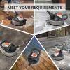 imageGiraffe Tools 9quot Pressure Washer Surface Cleaner 14quot QuickConnect UnderCarriage Cleaner 32K Max psi Power Washer for Ground Driveway and Patio