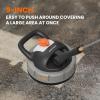imageGiraffe Tools 9quot Pressure Washer Surface Cleaner 14quot QuickConnect UnderCarriage Cleaner 32K Max psi Power Washer for Ground Driveway and Patio