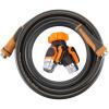 imageGiraffe 2 Way Hose Splitter ampamp Hybrid Garden Hose 58quot 25ft Bundle