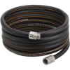 imageGiraffe Tools Garden Hose 25 ft 58quot Rubber Water Hose with Custom Length Heavy Duty No Kink Flexible Gardening Hose with Male to Female Fittings for Garden ampamp Yard
