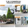 imageGiraffe Tools Electric UltraFlow Pressure Washer  Mount Versatility Wall Mounted Trolley ampamp Freestanding Electric Power Washer with 1000H AllCopper Pump Brushless Motor ampamp 60dB UltraQuiet50ft Retractable Hoses with Trolley Cart