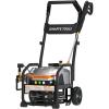 imageGiraffe Tools Electric UltraFlow Pressure Washer  Mount Versatility Wall Mounted Trolley ampamp Freestanding Electric Power Washer with 1000H AllCopper Pump Brushless Motor ampamp 60dB UltraQuiet50ft Retractable Hoses with Trolley Cart