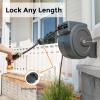 imageGiraffe Tools Grandfalls Pressure Washer Plus Max 2400PSI 20GPM and Hose Reel 12quot 78ftHeavy Duty Retractable Garden Hose Reel180 Deg Swivel Bracket