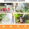 imageGirafe Tools Garden Hose 50ft x 34quot 304 Stainless Steel Metal Water Hose No Kink Garden Water Hose with 9 Pattern Spray Nozzle Flexible Lightweight Kink Free Hose for Yard Outdoor50FT 34